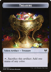 Treasure // Clue Double-sided Token [Pioneer Challenger Decks 2022] | Local Legends