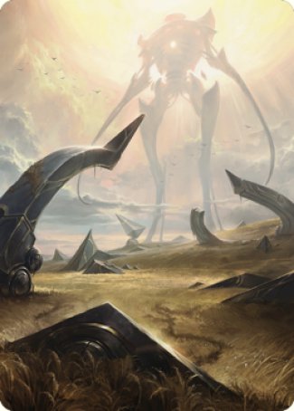 Plains (1) Art Card [The Brothers' War Art Series] | Golgari Games