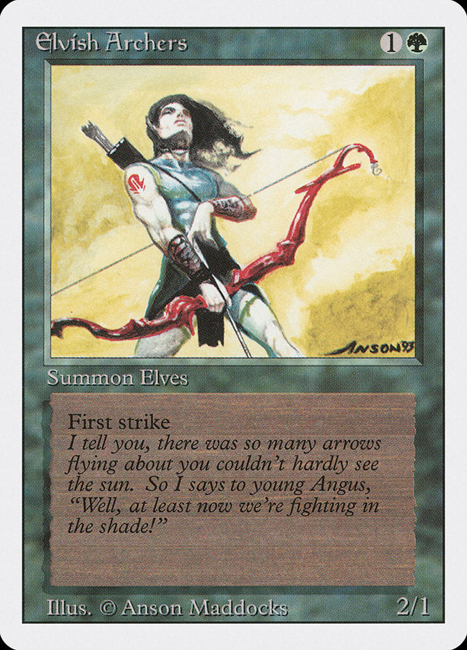 Elvish Archers [Revised Edition] | Golgari Games