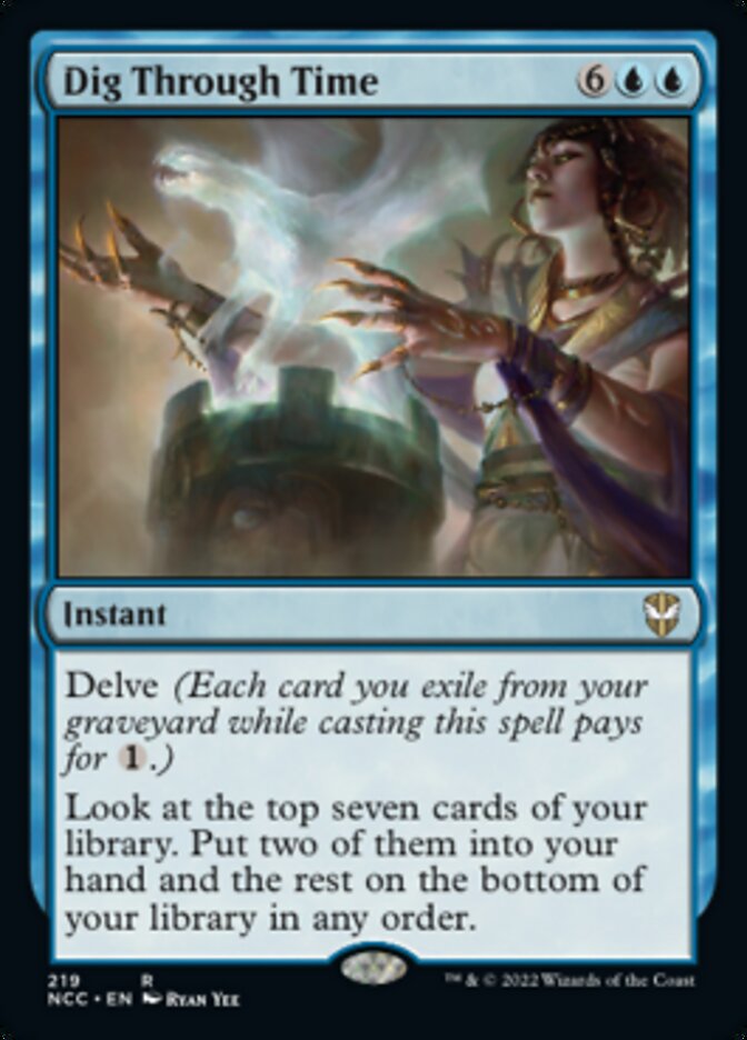 Dig Through Time [Streets of New Capenna Commander] | Local Legends