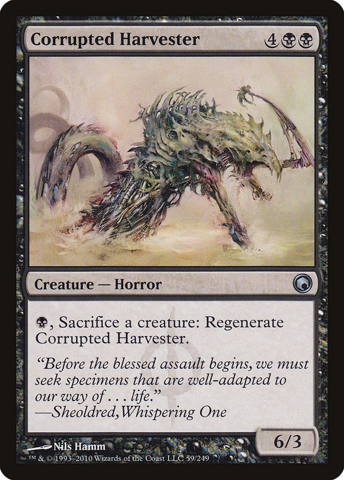 Corrupted Harvester [Scars of Mirrodin] | Golgari Games