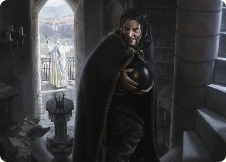 Grima, Saruman's Footman Art Card [The Lord of the Rings: Tales of Middle-earth Art Series] | Local Legends