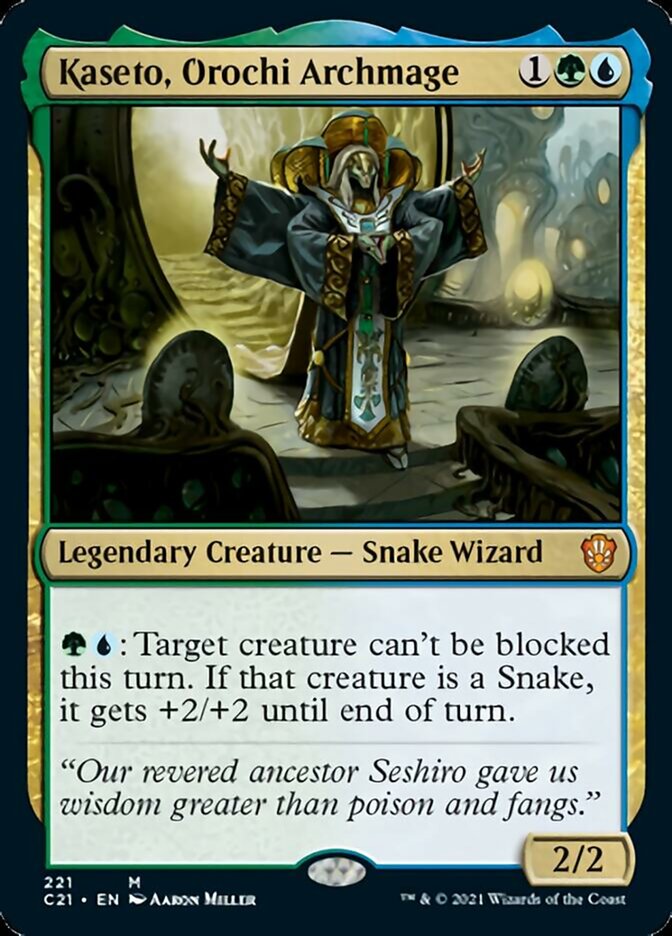 Kaseto, Orochi Archmage [Commander 2021] | Local Legends