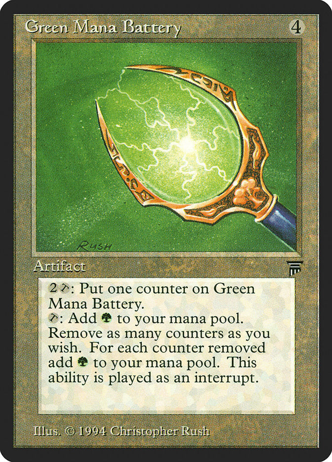 Green Mana Battery [Legends] | Local Legends