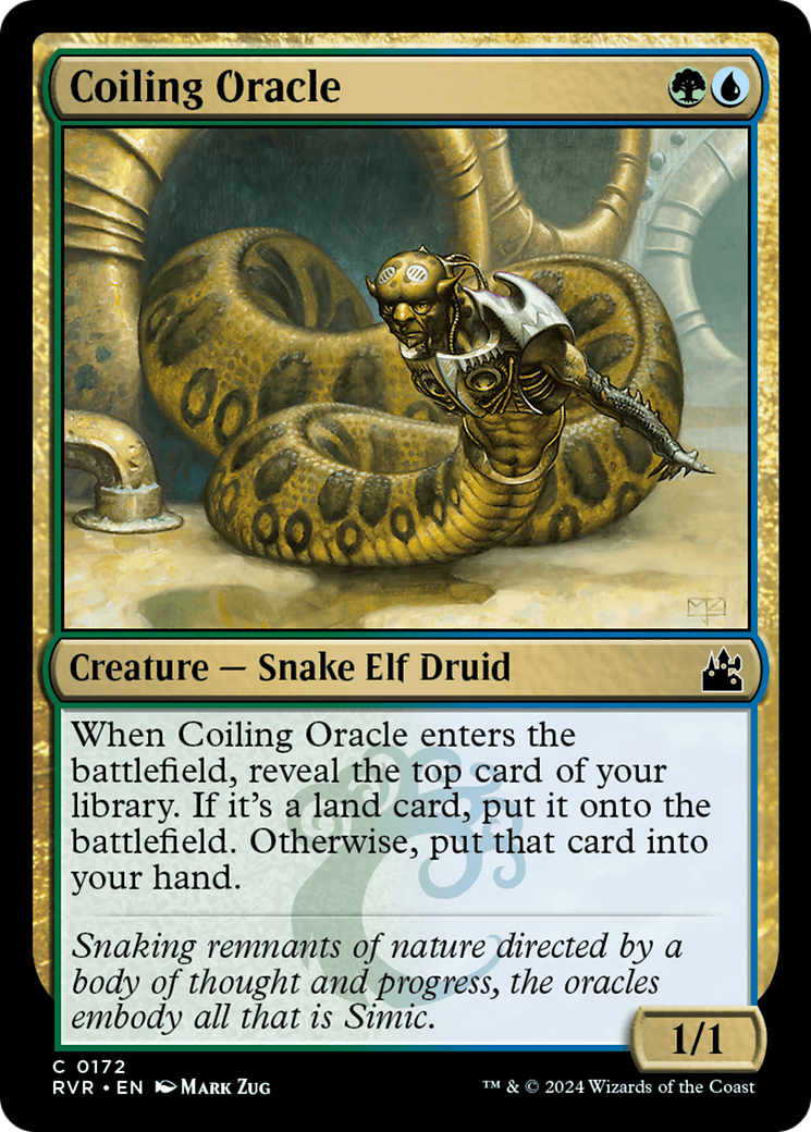 Coiling Oracle [Ravnica Remastered] | Local Legends