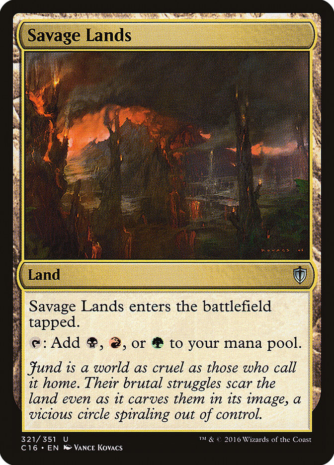 Savage Lands [Commander 2016] | Local Legends