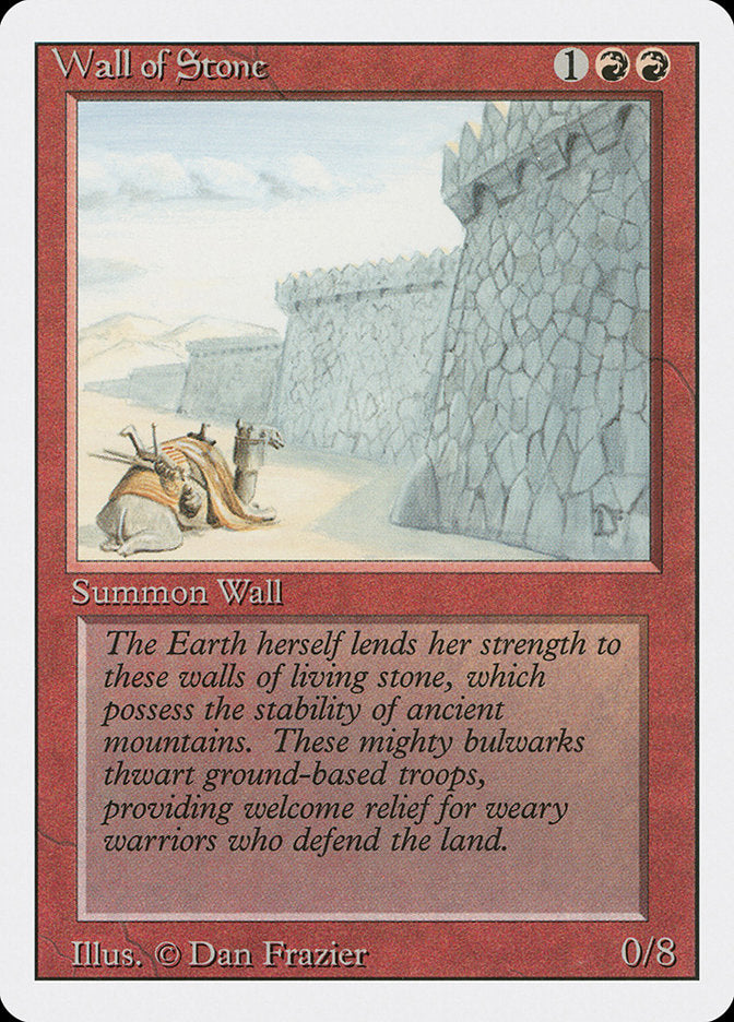 Wall of Stone [Revised Edition] | Golgari Games