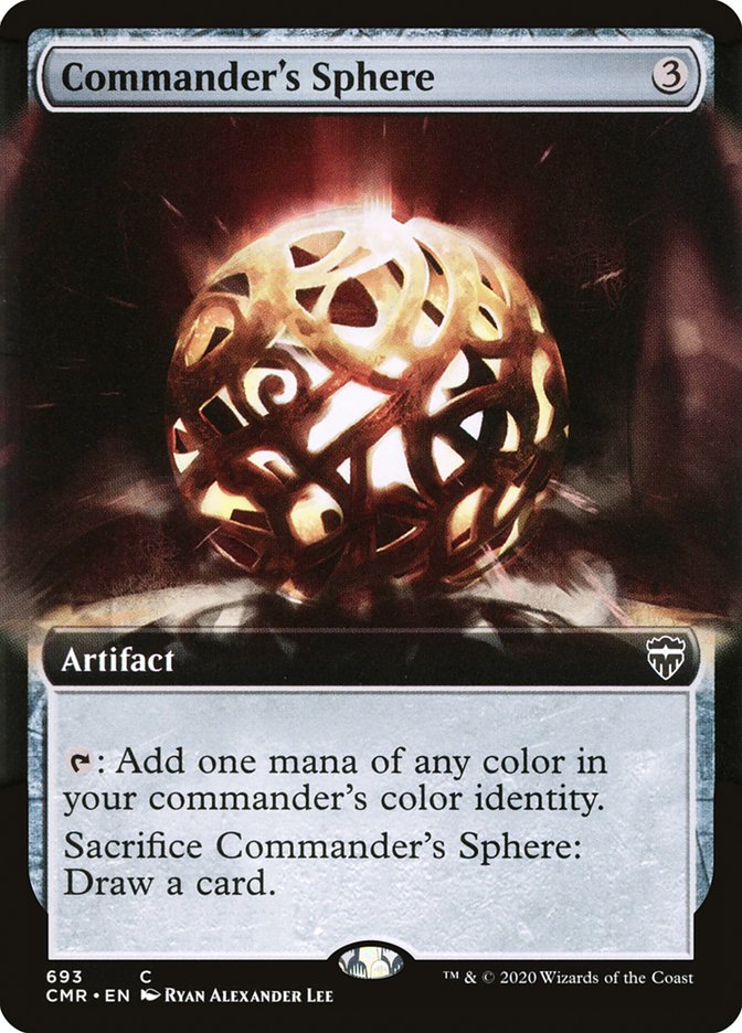 Commander's Sphere (Extended Art) [Commander Legends] | Golgari Games