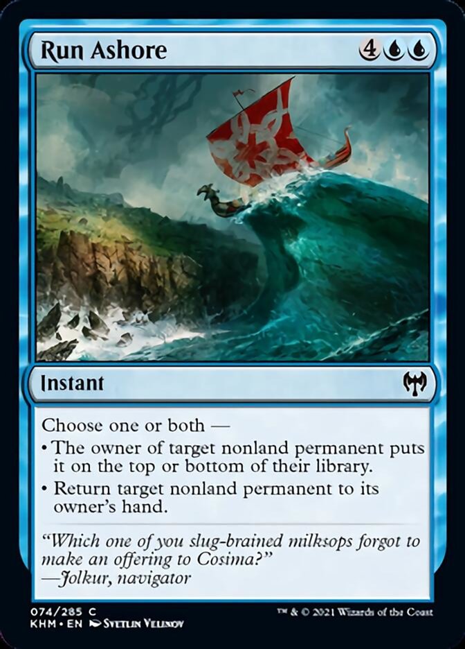 Run Ashore [Kaldheim] | Local Legends