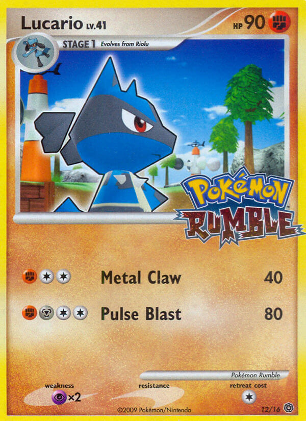 Lucario (12/16) [Pokémon Rumble] | Golgari Games