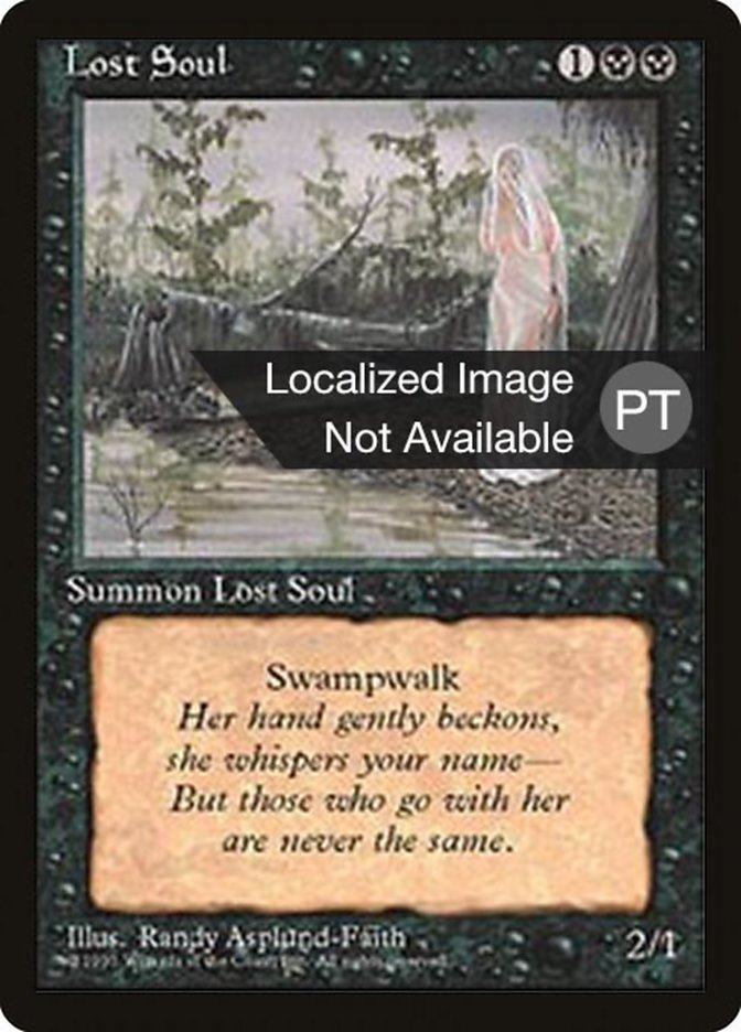 Lost Soul [Fourth Edition (Foreign Black Border)] | Golgari Games