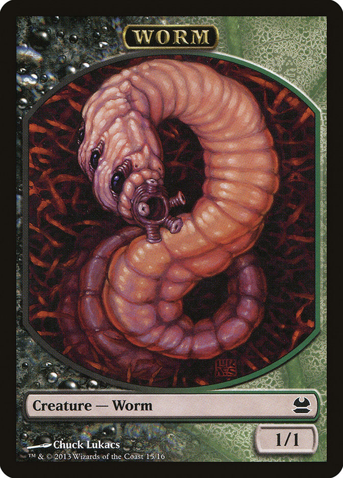 Worm Token [Modern Masters Tokens] | Golgari Games