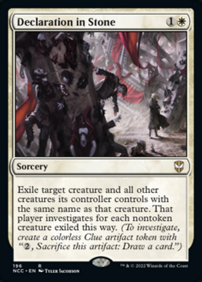 Declaration in Stone [Streets of New Capenna Commander] | Local Legends