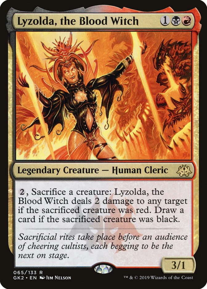 Lyzolda, the Blood Witch [Ravnica Allegiance Guild Kit] | Golgari Games