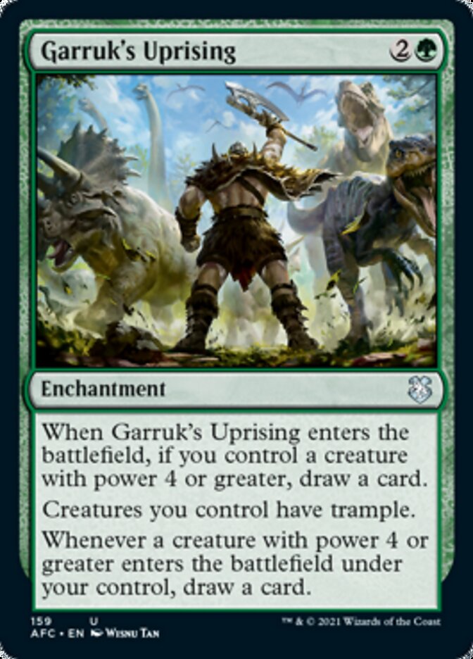 Garruk's Uprising [Dungeons & Dragons: Adventures in the Forgotten Realms Commander] | Local Legends