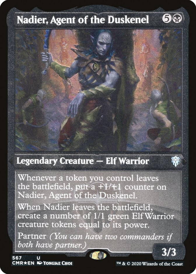 Nadier, Agent of the Duskenel (Etched) [Commander Legends] | Local Legends