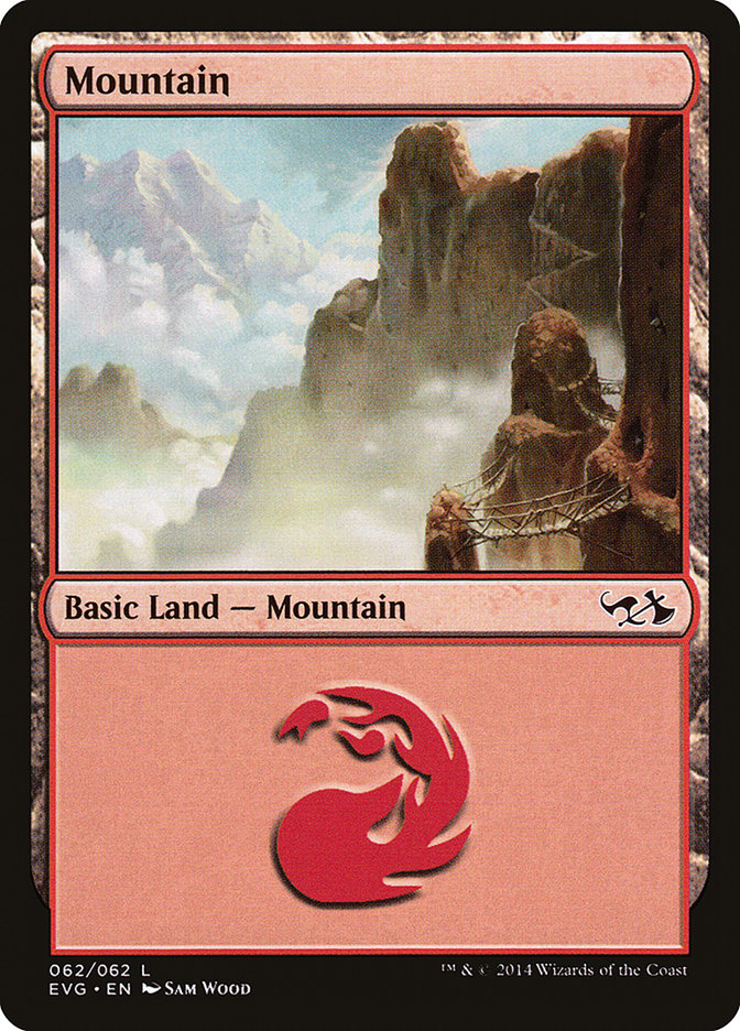 Mountain (62) (Elves vs. Goblins) [Duel Decks Anthology] | Local Legends