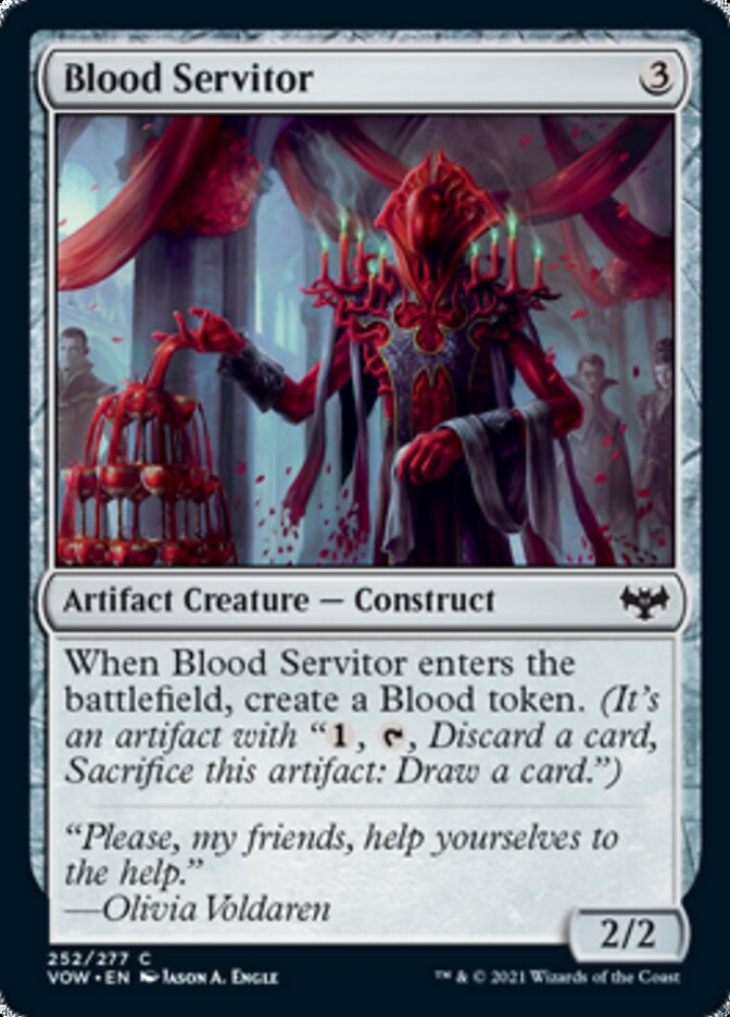 Blood Servitor [Innistrad: Crimson Vow] | Golgari Games