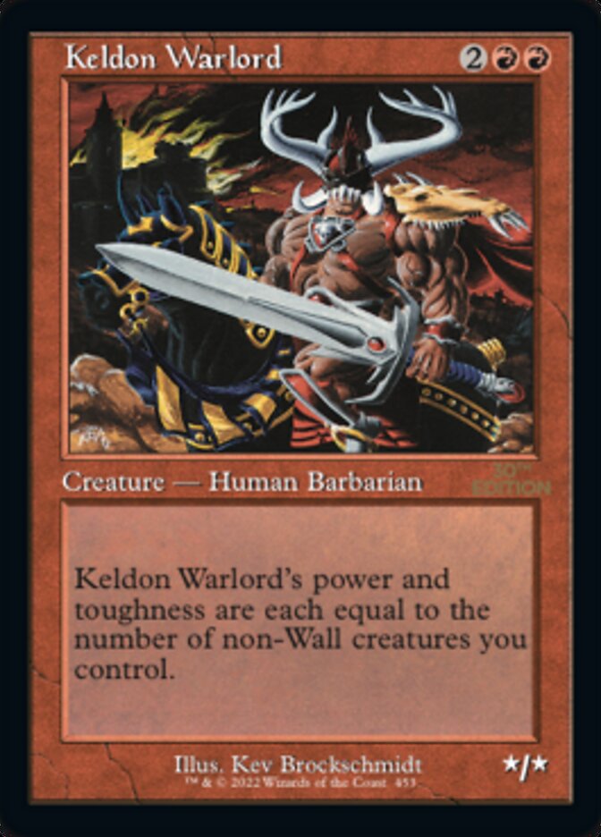 Keldon Warlord (Retro) [30th Anniversary Edition] | Local Legends