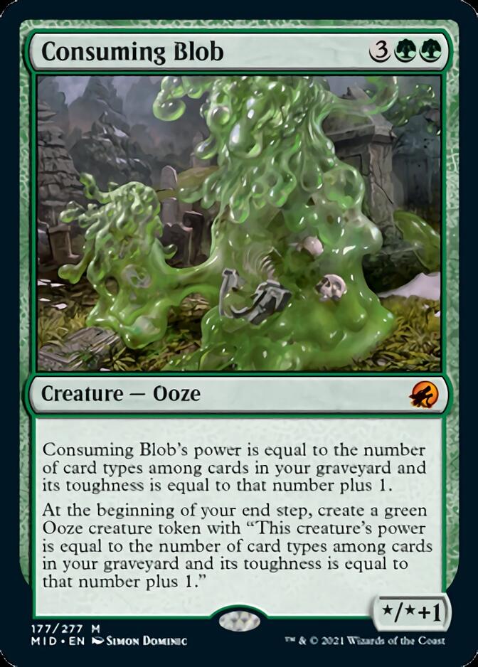 Consuming Blob [Innistrad: Midnight Hunt] | Golgari Games