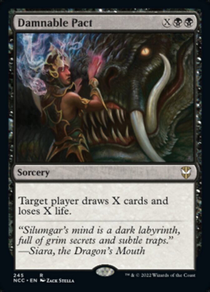 Damnable Pact [Streets of New Capenna Commander] | Local Legends