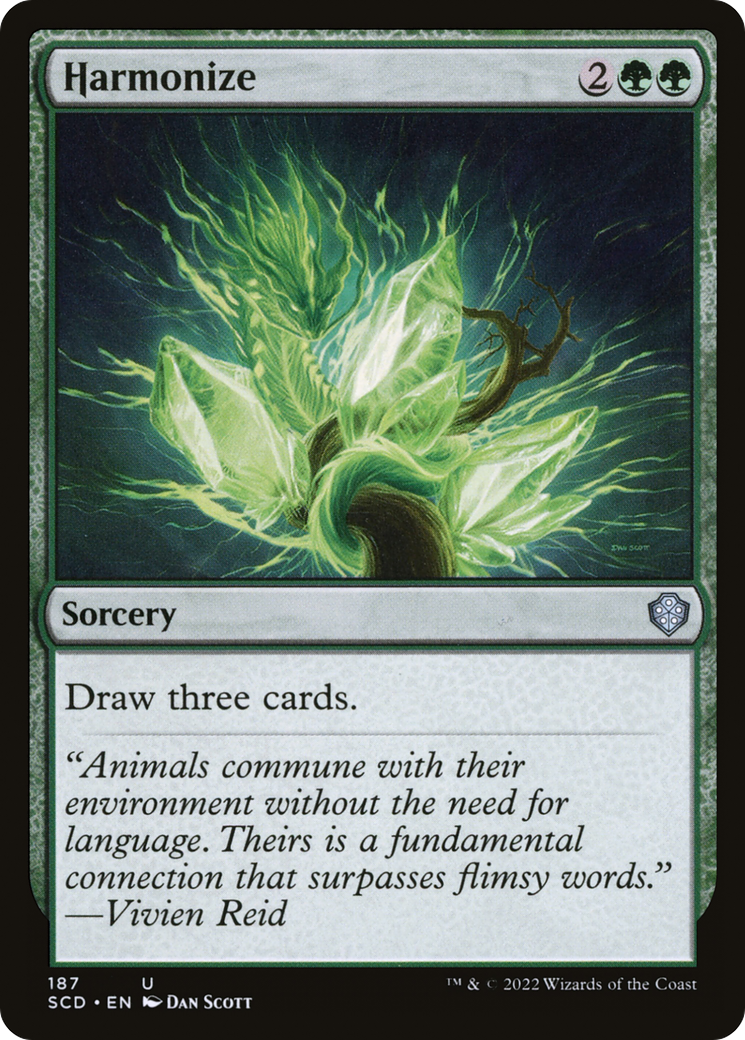 Harmonize [Starter Commander Decks] | Local Legends