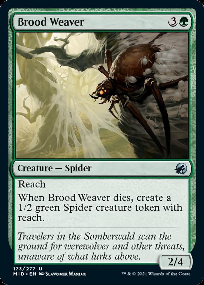 Brood Weaver [Innistrad: Midnight Hunt] | Golgari Games