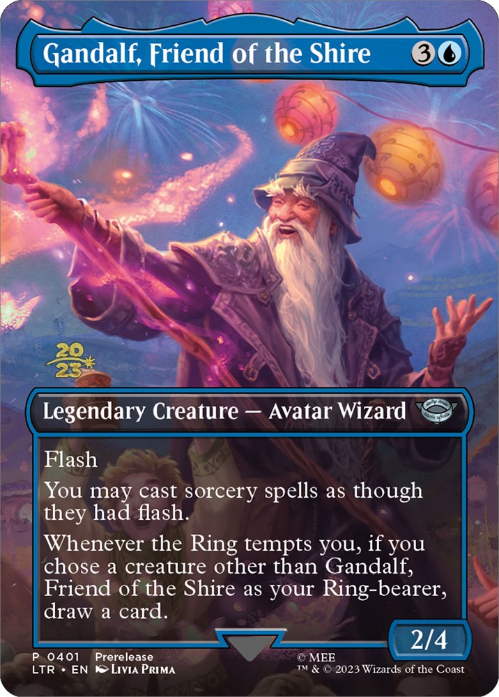 Gandalf, Friend of the Shire [The Lord of the Rings: Tales of Middle-Earth Prerelease Promos] | Local Legends