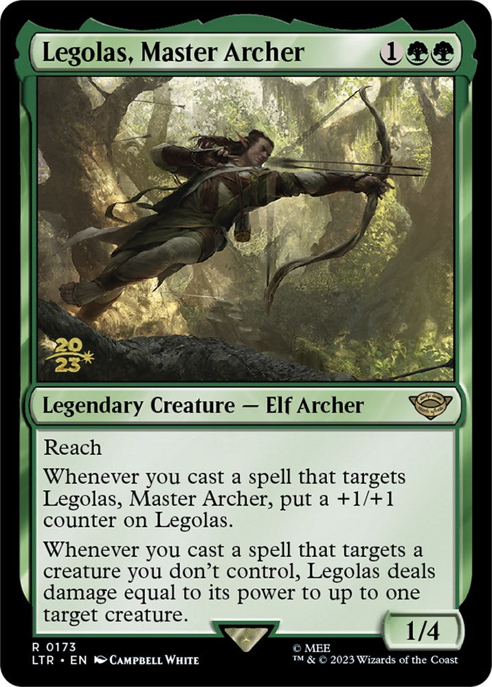 Legolas, Master Archer [The Lord of the Rings: Tales of Middle-Earth Prerelease Promos] | Local Legends