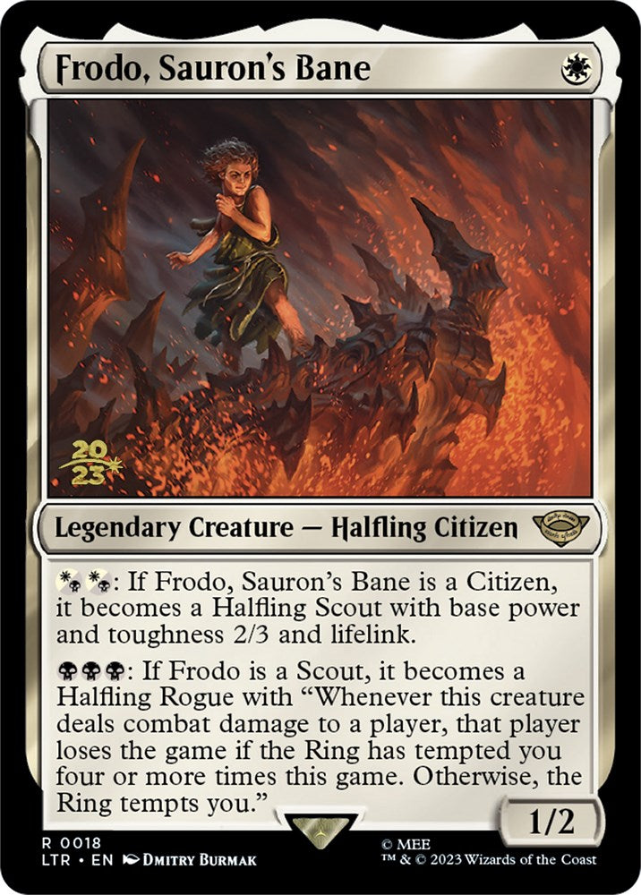Frodo, Sauron's Bane [The Lord of the Rings: Tales of Middle-Earth Prerelease Promos] | Local Legends