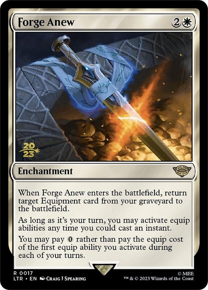 Forge Anew [The Lord of the Rings: Tales of Middle-Earth Prerelease Promos] | Local Legends