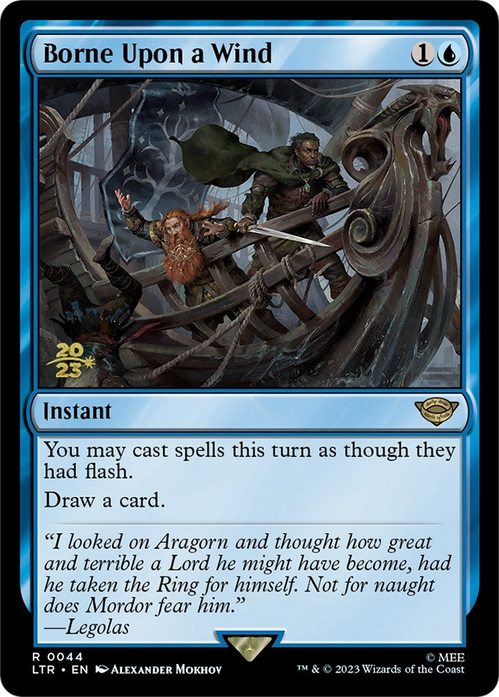 Borne Upon a Wind [The Lord of the Rings: Tales of Middle-Earth Prerelease Promos] | Local Legends