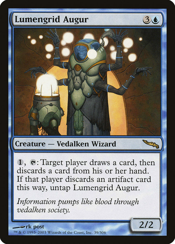 Lumengrid Augur [Mirrodin] | Local Legends