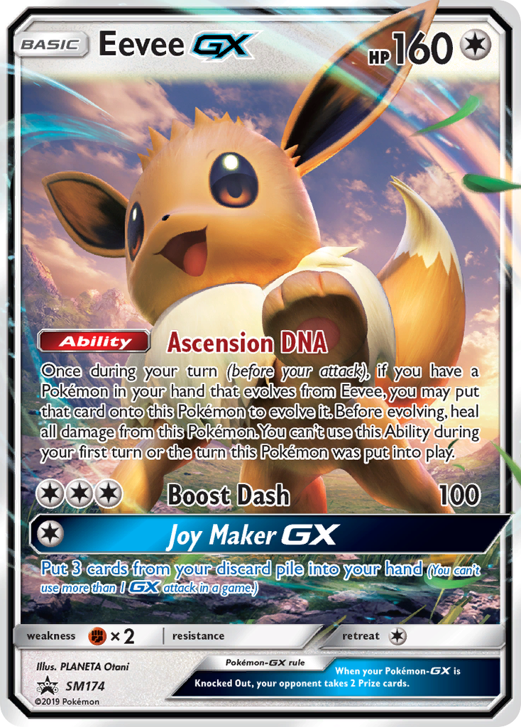 Eevee GX (SM174) [Sun & Moon: Black Star Promos] | Golgari Games