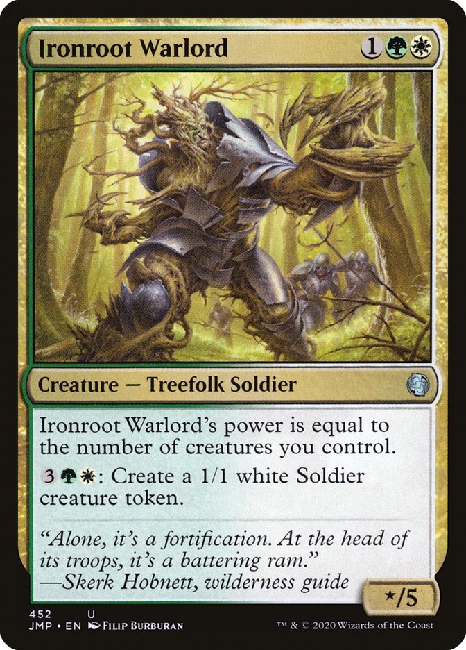 Ironroot Warlord [Jumpstart] | Local Legends