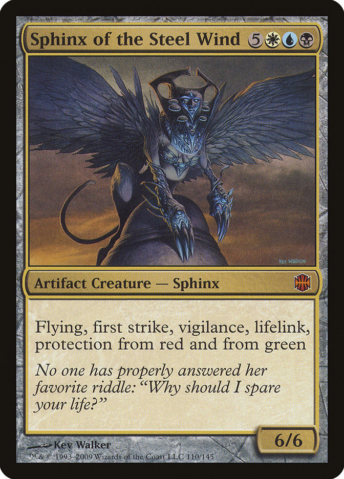 Sphinx of the Steel Wind [Alara Reborn] | Local Legends
