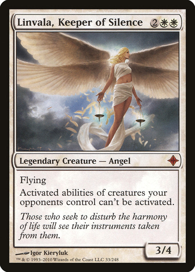 Linvala, Keeper of Silence [Rise of the Eldrazi] | Local Legends