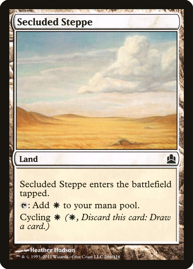 Secluded Steppe [Commander 2011] | Local Legends
