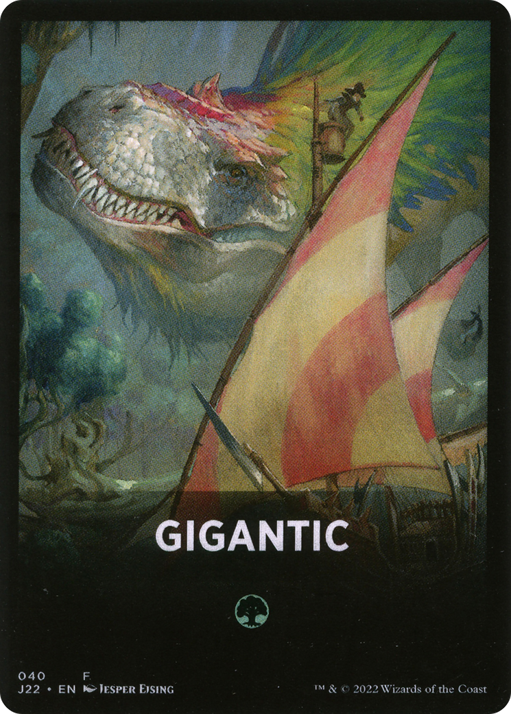 Gigantic Theme Card [Jumpstart 2022 Front Cards] | Local Legends