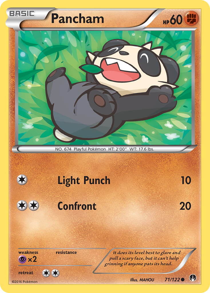 Pancham (71/122) [XY: BREAKpoint] | Golgari Games