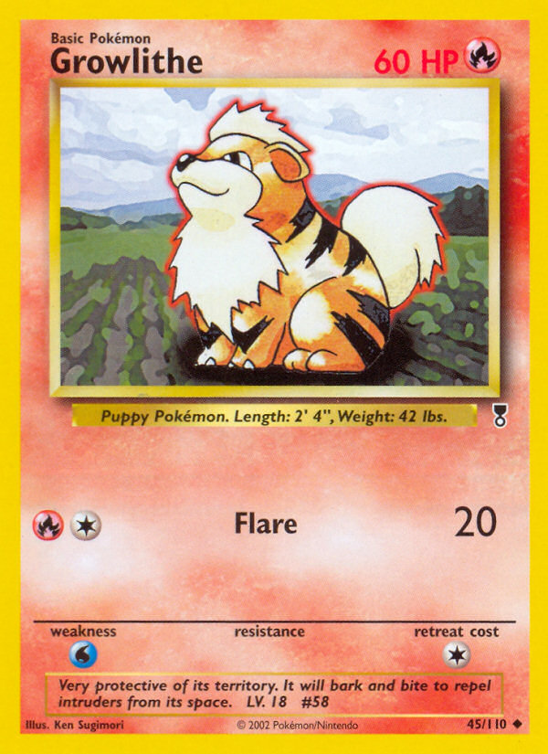 Growlithe (45/110) [Legendary Collection] | Golgari Games