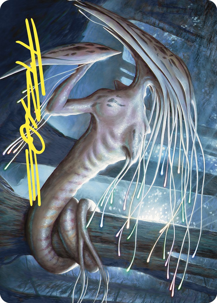 Manaweft Sliver Art Card (Gold-Stamped Signature) [Commander Masters Art Series] | Local Legends