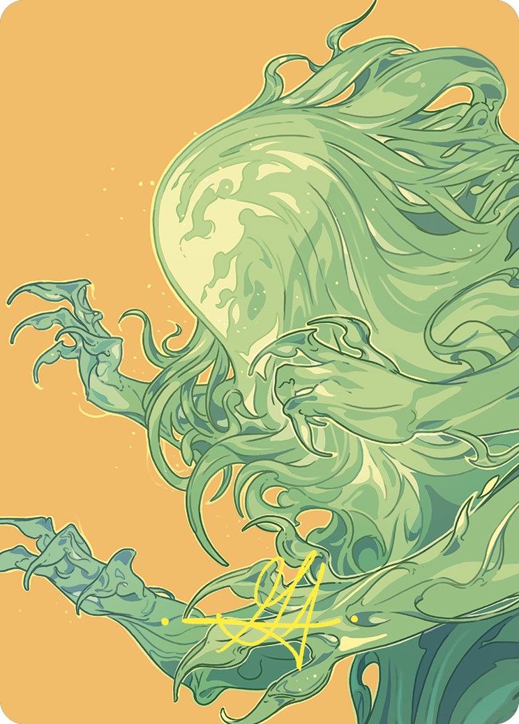 Omnath, Locus of Mana Art Card (Gold-Stamped Signature) [Commander Masters Art Series] | Local Legends