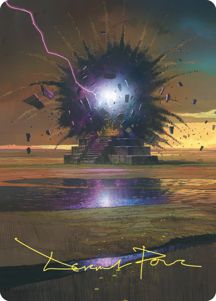 Return to Dust Art Card (Gold-Stamped Signature) [Commander Masters Art Series] | Local Legends