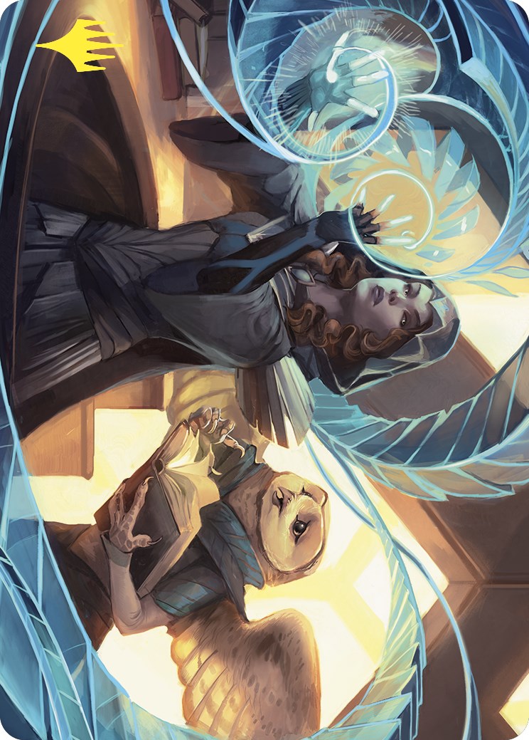 Personal Tutor Art Card (Gold-Stamped) [Commander Masters Art Series] | Local Legends