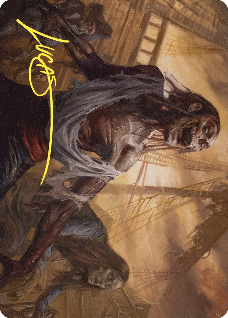 Rise from the Tides Art Card (Gold-Stamped Signature) [Commander Masters Art Series] | Local Legends