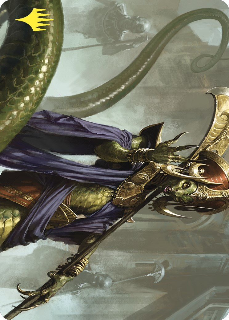 Sidisi, Brood Tyrant Art Card (Gold-Stamped) [Commander Masters Art Series] | Local Legends
