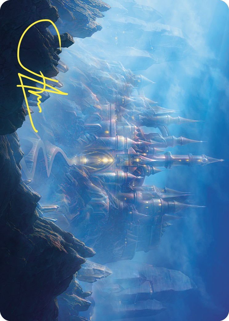 Opal Palace Art Card (Gold-Stamped Signature) [Commander Masters Art Series] | Local Legends