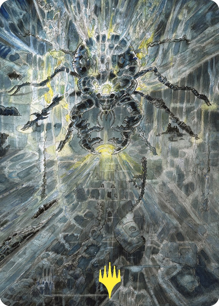 Darksteel Mutation Art Card (Gold-Stamped) [Commander Masters Art Series] | Local Legends