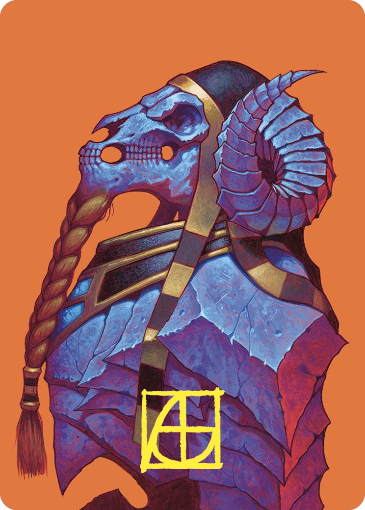 Neheb, the Eternal Art Card (Gold-Stamped Signature) [Commander Masters Art Series] | Local Legends